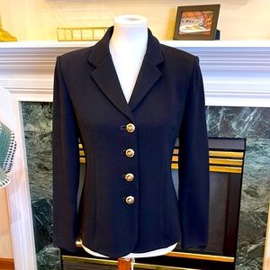 St John Basics.  Classic Black Jacket /Top